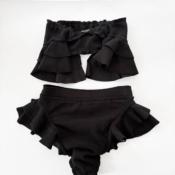 Clube Bossa Jabo Turbe Bikini, Black S - Picture 9 of 13